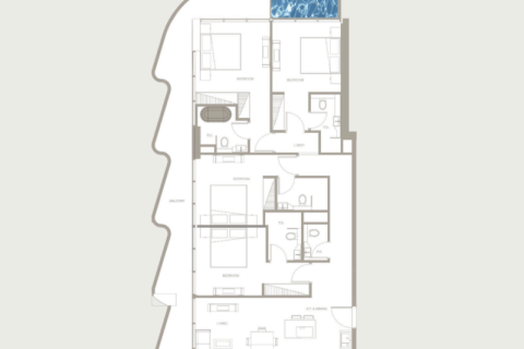 Apartament de vânzare în Dubai, EAU 1 dormitor, 75 mp.  №690074 - poză 9