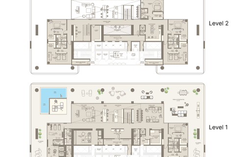 Vila u gradu Sheikh Zayed Road, Dubai, UAE 2 spavaće sobe, 332 m2 Br. 690078 - Slika 11