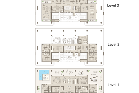Vila u gradu Sheikh Zayed Road, Dubai, UAE 2 spavaće sobe, 332 m2 Br. 690078 - Slika 12