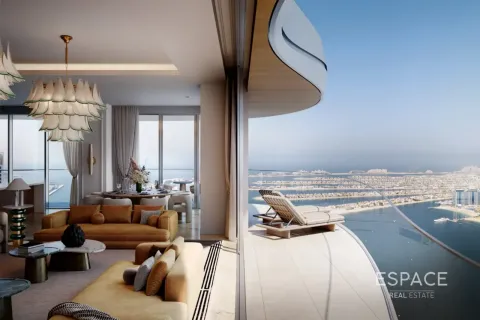 Пәтер Dubai Harbour, Дубай, БАӘ-да 1 жатын бөлме, 78 м² № 738002