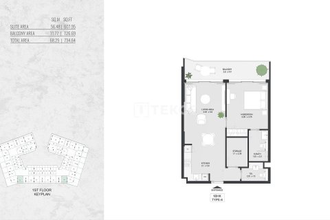 Appartement à vendre à Al Warsan, Dubai, EAU 2 chambres, 101 m2 № 730806 - photo 23