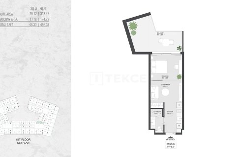 Appartement à vendre à Al Warsan, Dubai, EAU 2 chambres, 101 m2 № 730806 - photo 29