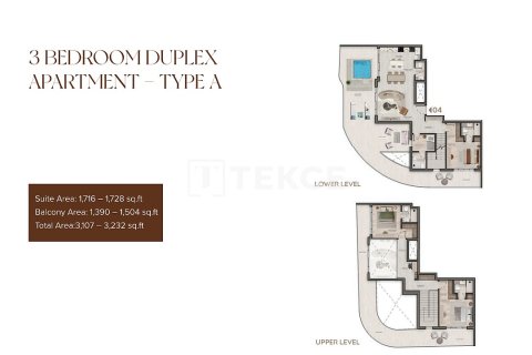 Apartemen di Jumeirah Village Circle, Dubai, UEA 1 ruangan, 39 m2 nomor 730801 - foto 29