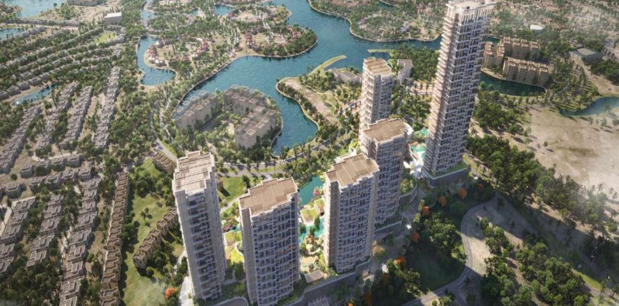 Korter asukohaga Jumeirah Islands, Dubai, AÜE: 1 magamistoaga, 79 m² Nr 766122