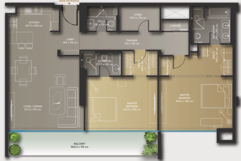 Lakás itt: Dubai, EAE, 2 hálószoba, 149 m², azonosító: 611542 - fénykép 20