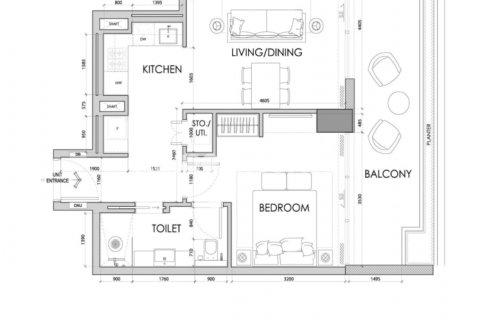 Apartment til salg i Business Bay, Dubai, UAE 1 soveværelse, 80.5 kvm № 707666 - foto 6