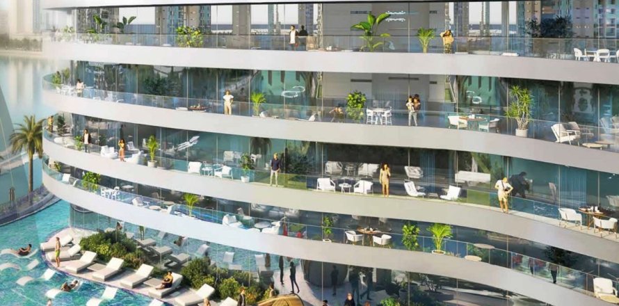 Byt v Business Bay, Dubai, SAE 43.4 m² Č.: 763984