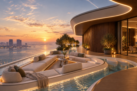 Apartmán v Al Reem Island, Abu Dhabi, SAE 2 spálne, 121 m2 č. 765880