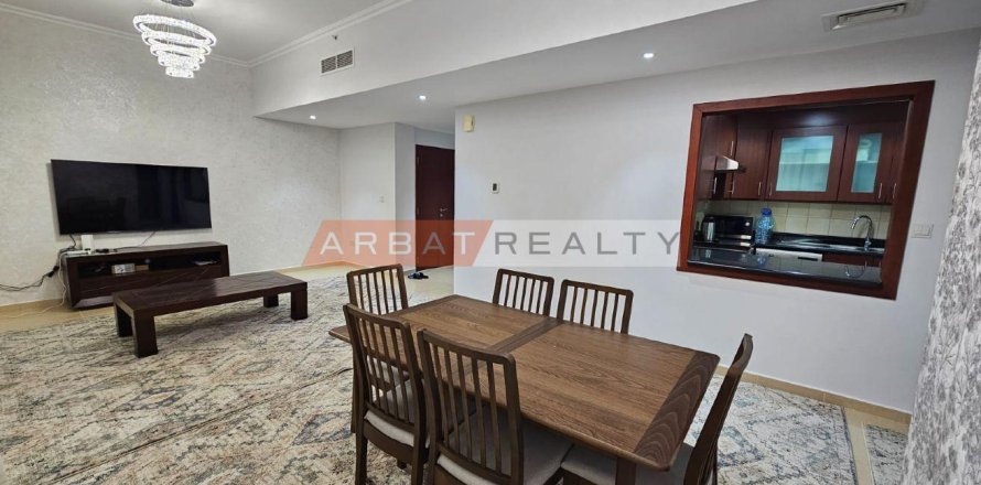 آپارتمان در Jumeirah Beach Residence، Dubai ، امارات متحده عربی 2 خوابه ، 133.69 متر مربع.  شماره 761134