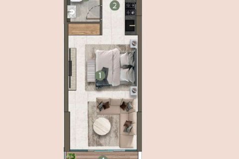 شقة للبيع في Dubai South (Dubai World Central)، دبي، الإمارات العربية المتحدة 46 متر مربع ، رقم 728584 - صورة 15
