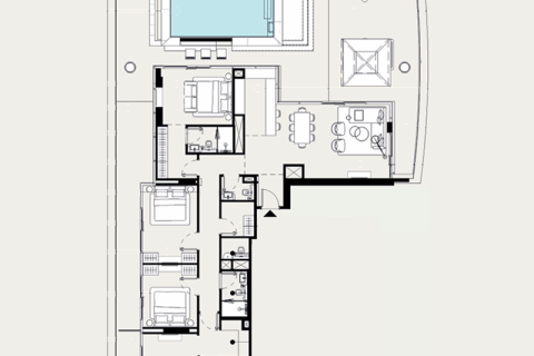 Apartman u Azizi Leily u Al Jaddaf, Dubai, UAE 1 soba, 31 m2 Br. 728583 - fotografija 15