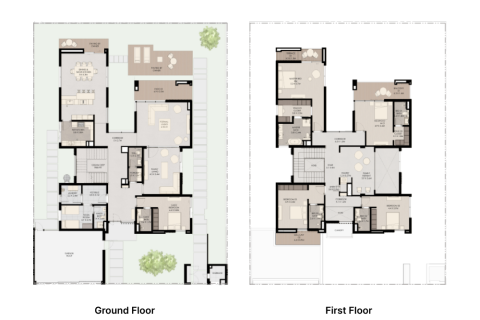 Townhouse sa Dubai Land, UAE 3 silid-tulugan, 213 sq.m. № 689729 - larawan 25