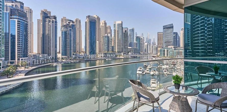 Dubai Marina、Dubai、UAEにあるマンション 3ベッドルーム、197.33 m2 No768739