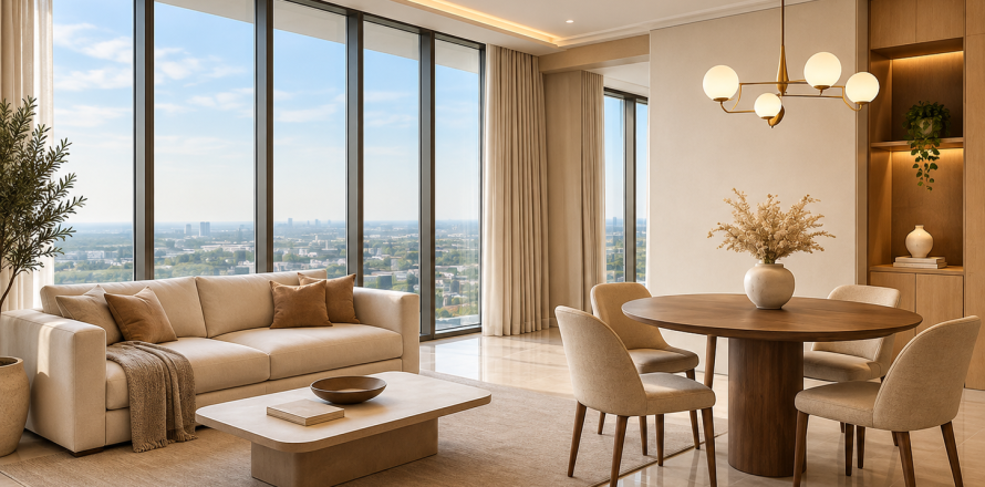 Appartamento a Dubai, EAU 1 camera da letto, 74 mq. № 766123