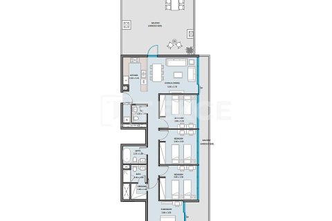 Byt v Masdar City, Abu Dhabi, SAE 2 ložnice, 100 m² Č.: 701824 - fotografie 21