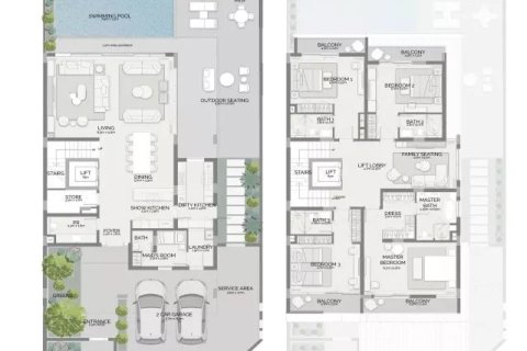Villa te koop in Jumeirah Golf Estates, Dubai, VAE 3 slaapkamers, 324 vr.m., nr 704431 - foto 17