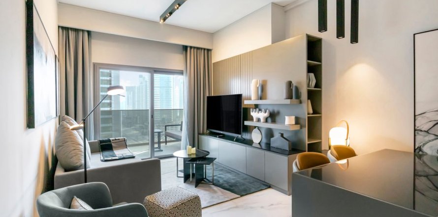 Apartamento en Business Bay, Dubai, EAU 1 dormitorio, 91.3 m² № 701431