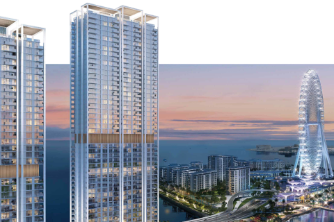 Квартира в Bluewaters, Дубай, ОАЕ 1 спальня, 85м2 № 739394
