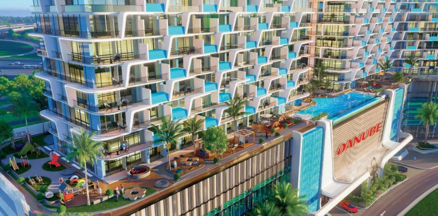 Appartement à Dubai Sports City, Dubai, EAU: 1 chambre, 59.3 m2 № 727461