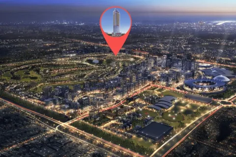 Huoneisto Umm Al Sheif, Dubai, Arabiemiraatit 1 makuuhuone № 729365 - kuva 4