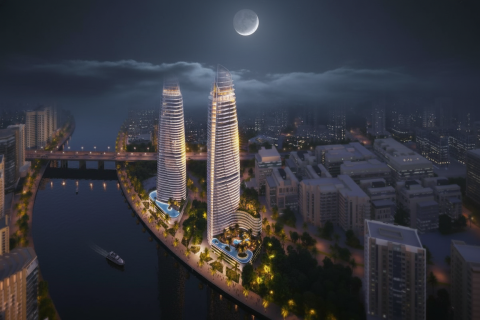 Apartament na sprzedaż w Business Bay, Dubai, ZEA 1 sypialnia, 75.2 mkw., nr 646838 - zdjęcie 10