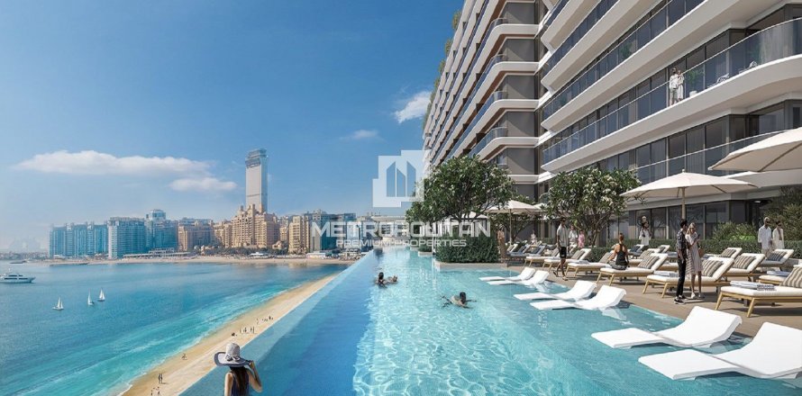 Apartmen di Dubai Harbour, Dubai, UAE 1 bilik tidur, 78 meter persegi № 593484