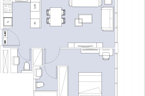 Wohnung zum Verkauf in Al Reem Island, Abu Dhabi, VAE 1 Schlafzimmer, 67 m2 Nr. 731896 - Foto 3