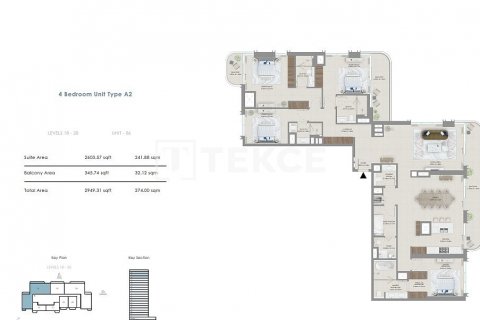 Müüa korter asukohaga Mina Rashid, Dubai, AÜE: 1 magamistoaga, 72 m² Nr 633194 - pilt 7