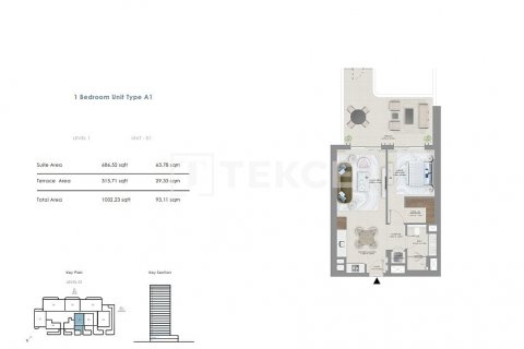 Lägenhet till försäljning i Mina Rashid, Dubai, UAE 4 sovrum, 300 kvm Nr. 633197 - fotografi 9