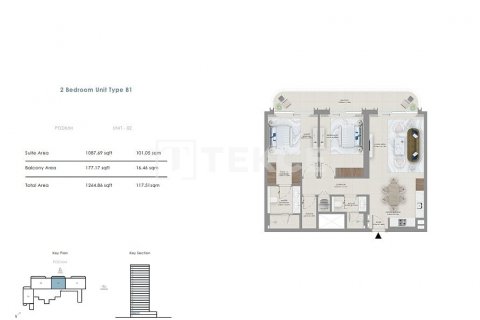 Mina Rashid, Dubai, BAE’de satılık daire 3 yatak odası, 158 m&sup2; No 633196 - fotoğraf 11