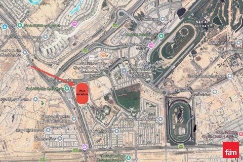 Meydan, Dubai, संयुक्त अरब अमीरात में ज़मीन, 1428 वर्ग मीटर, संख्या 695105 - फ़ोटो 9