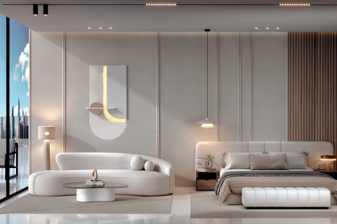 Lägenhet till försäljning i Al Jaddaf, Dubai, UAE 1 rum, 43 kvm Nr. 716107 - fotografi 6