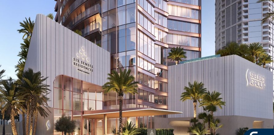 Korter asukohaga SIX SENSES RESIDENCES asukohaga Dubai Marina, AÜE: 4 magamistoaga, 879 m² Nr 667392