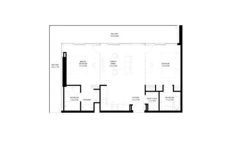 Apartament de vânzare în Aljada, Sharjah, EAU 1 dormitor, 70 mp.  №704645 - poză 10