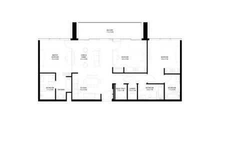 Apartament de vânzare în Aljada, Sharjah, EAU 1 dormitor, 70 mp.  №704645 - poză 11