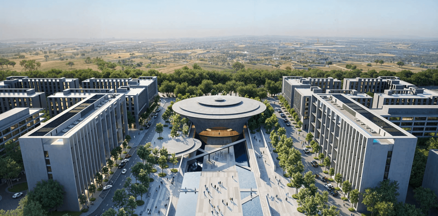 Apartament în Aljada, Sharjah, EAU 1 dormitor, 70 mp.  №704645