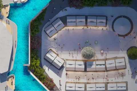 Apartmen di The World Islands, Dubai, UAE 1 bilik tidur, 128.28 meter persegi № 752430