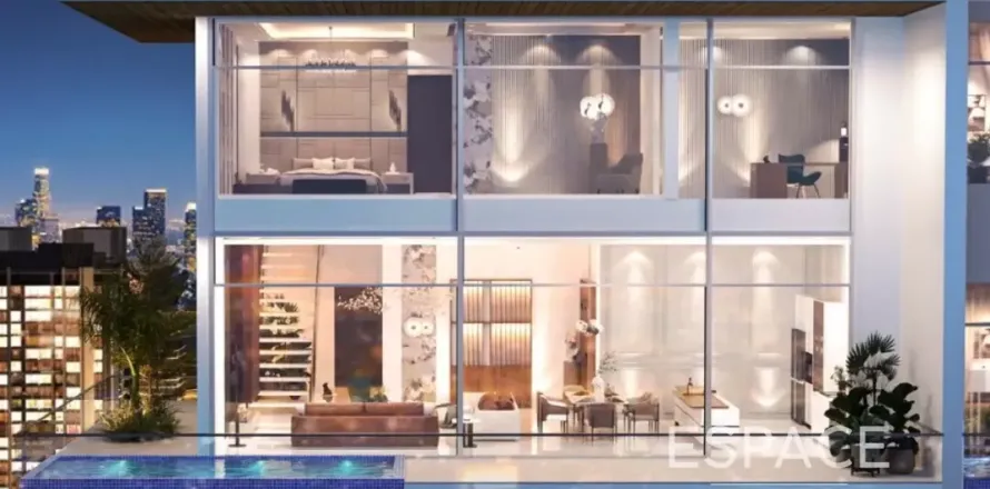 דירה ב Jumeirah Lake Towers, Dubai, איחוד האמירויות 2 חדרי שינה, 99 מ"ר מספר 738074