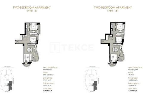 Byt v Dubai Marina, SAE 2 ložnice, 160 m² Č.: 678564 - fotografie 29