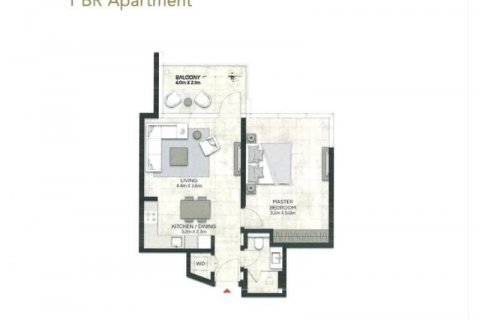 Dubai Marina, Dubai, BAE’de satılık daire 1 yatak odası, 69 m&sup2; No 542112 - fotoğraf 18