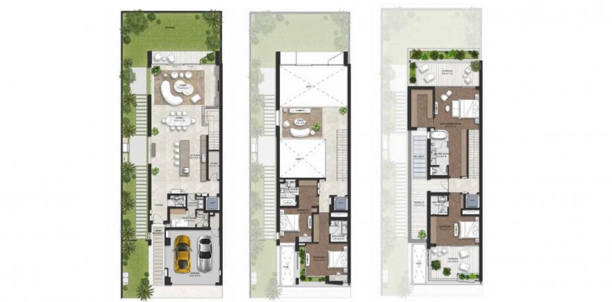 Maison de ville à Tilal Al Ghaf, Dubai, EAU: 5 chambres, 468.88 m2 № 379650