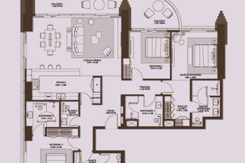Ρετιρέ σε Dubai Design District, ΗΑΕ 1 υπνοδωμάτιο, 88 τ.μ. Αρ. 690011 - φωτογραφία 10