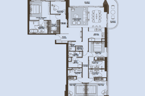 Ρετιρέ σε Dubai Design District, ΗΑΕ 1 υπνοδωμάτιο, 88 τ.μ. Αρ. 690011 - φωτογραφία 11