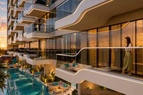 آپارتمان در Dubai ، امارات متحده عربی 3 خوابه ، 130 متر مربع.  شماره 619622