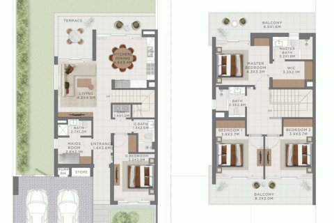 Townhouse til salg i Dubai Investment Park, Dubai, UAE 3 soveværelser № 704655 - foto 6