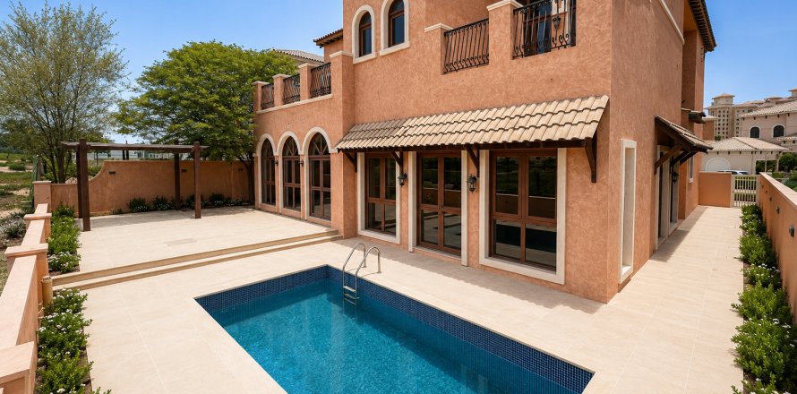 Jumeirah Golf Estates, Dubai, UAE의 빌라 침실 4개, 488.41제곱미터 번호 764361