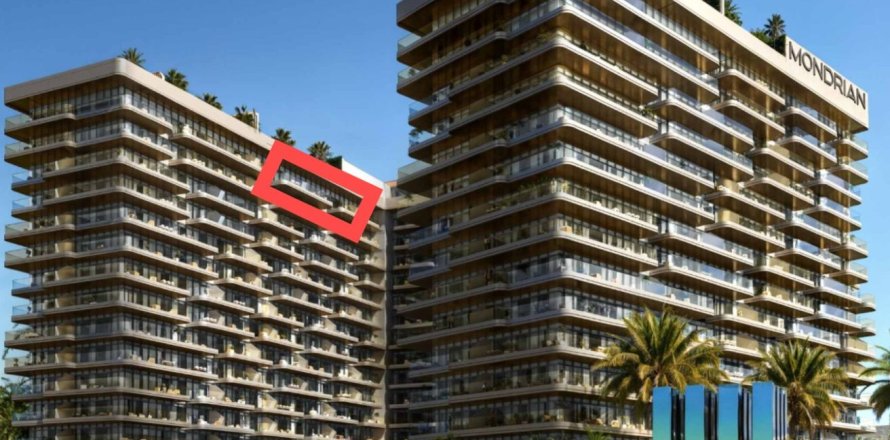 Apartament w Ras Al Khaimah, ZEA 1 sypialnia, 75 mkw. nr 734657