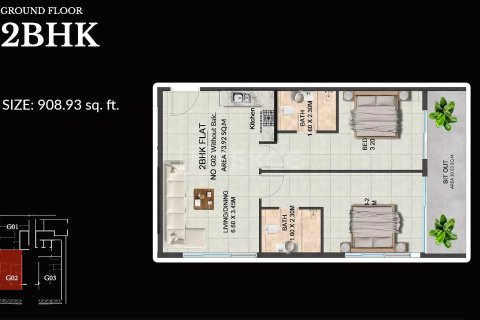 Appartement te koop in Dubai, VAE 1 kamer, 31 vr.m., nr 740701 - foto 19