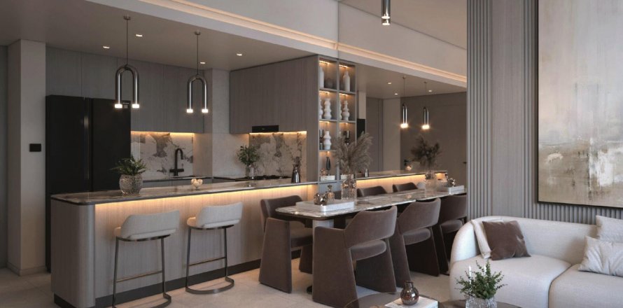 Huoneisto Soul Dubai Production City (IMPZ), Arabiemiraatit 2 makuuhuonetta, 127.09 m2 № 599851
