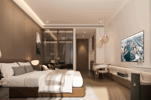 Apartament na sprzedaż w Dubai, ZEA 1 sypialnia, 91 mkw., nr 572446 - zdjęcie 12